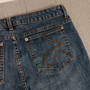 Vintage Simply Vera Vera Wang Classic Jeans Womens Straight Blue 8